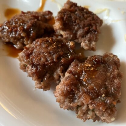 サイコロステーキが作れるなんて、ビックリ‼️ ハンバーグとはまた違う食感で美味しかったです。